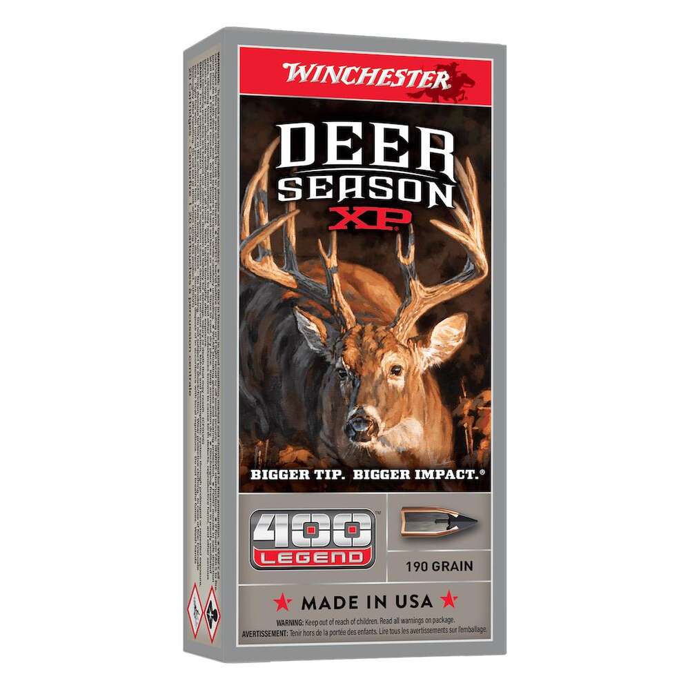 Ammunition Winchester Repeating Arms ZPAP M85 WIN DEER SEASON XP 400LEG 190GR 20/10